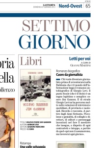 La recensione su La Stampa di Gianni Martini.